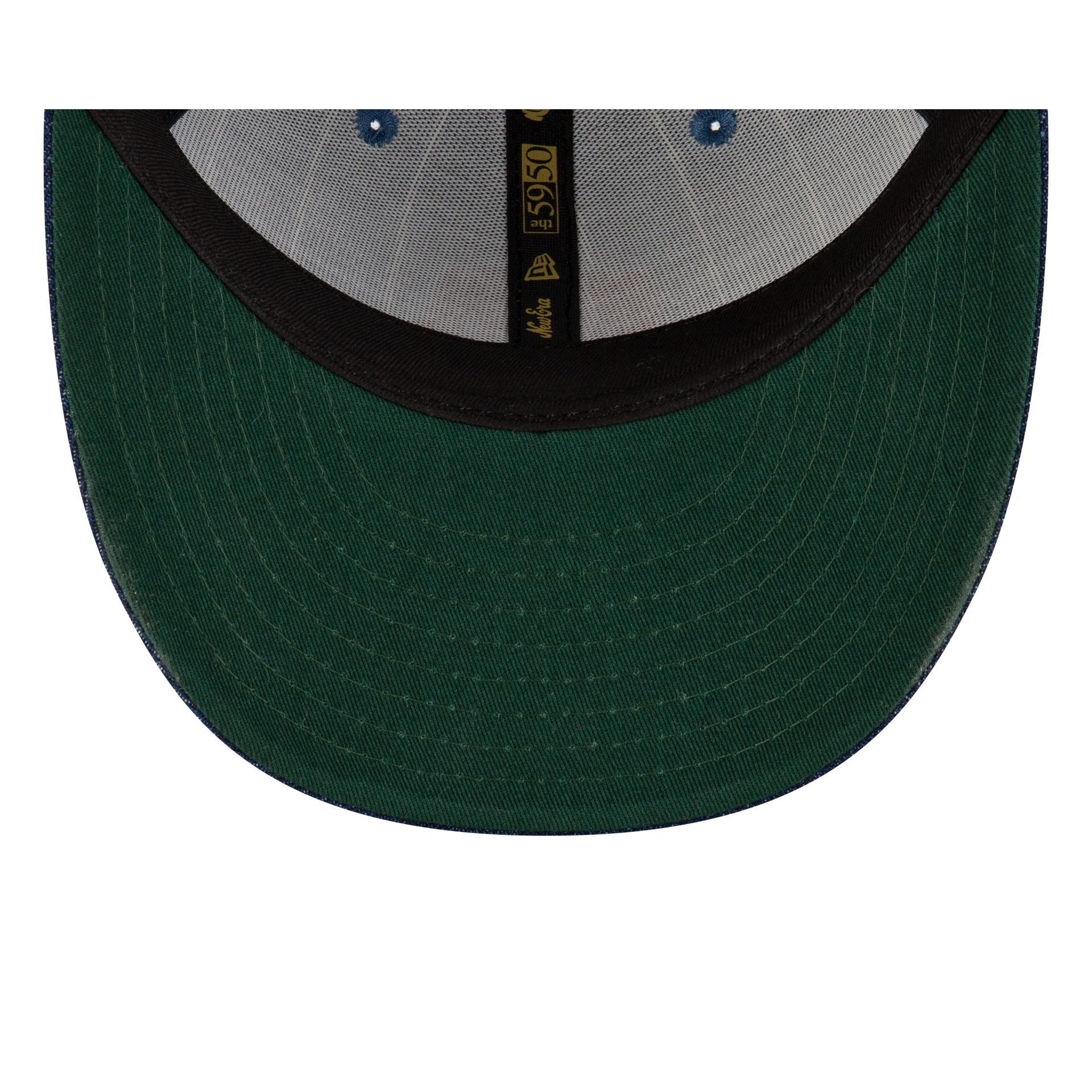 New Era Cap Denim Pinstripe Low Profile 59FIFTY Fitted Hat