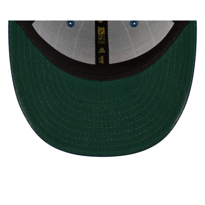 New Era Cap Denim Pinstripe Low Profile 59FIFTY Fitted Hat