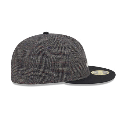 Atlanta Braves Plaid Retro Crown 59FIFTY Fitted Hat