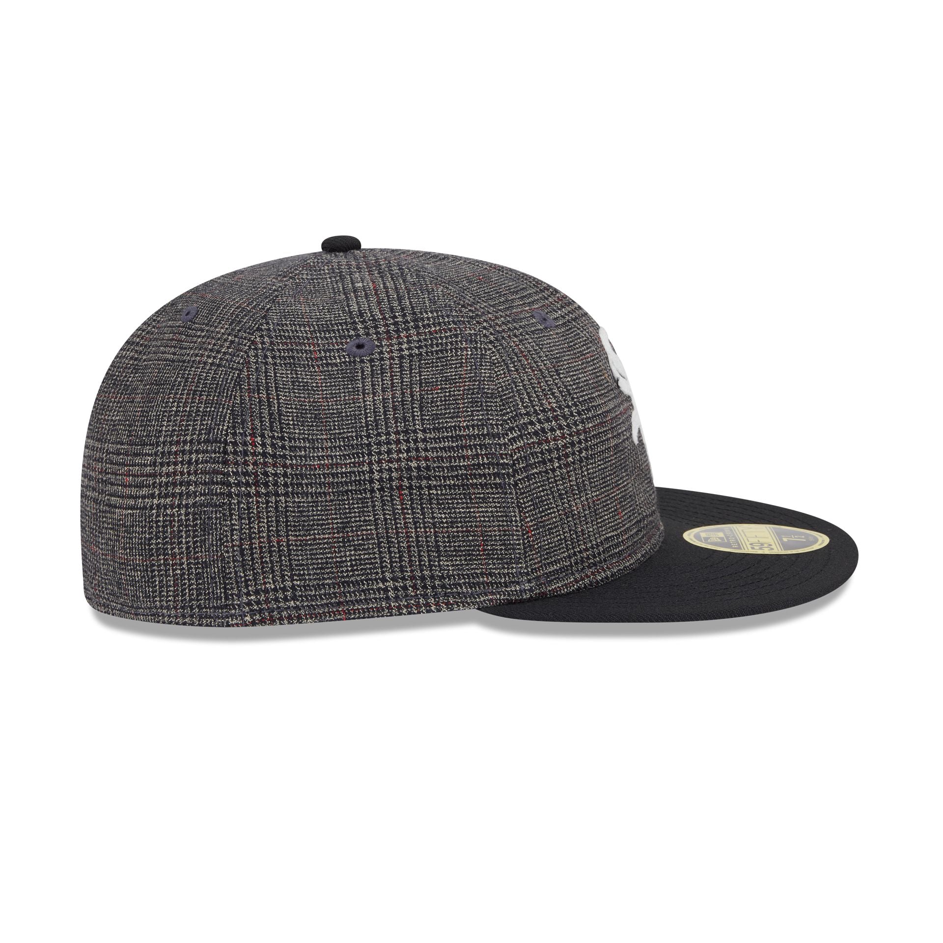 Chicago White Sox Plaid Retro Crown 59FIFTY Fitted Hat