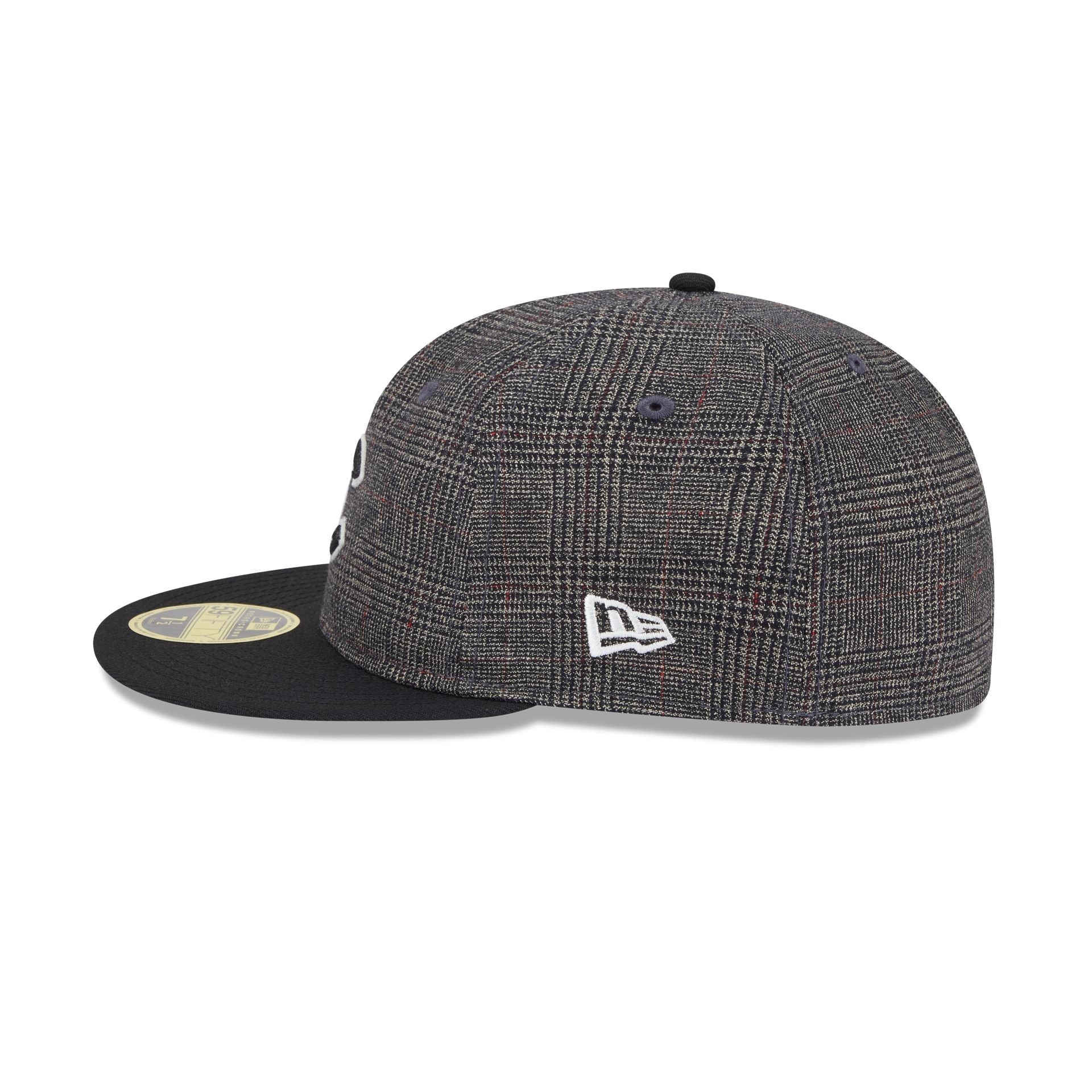 Chicago Cubs Plaid Retro Crown 59FIFTY Fitted Hat