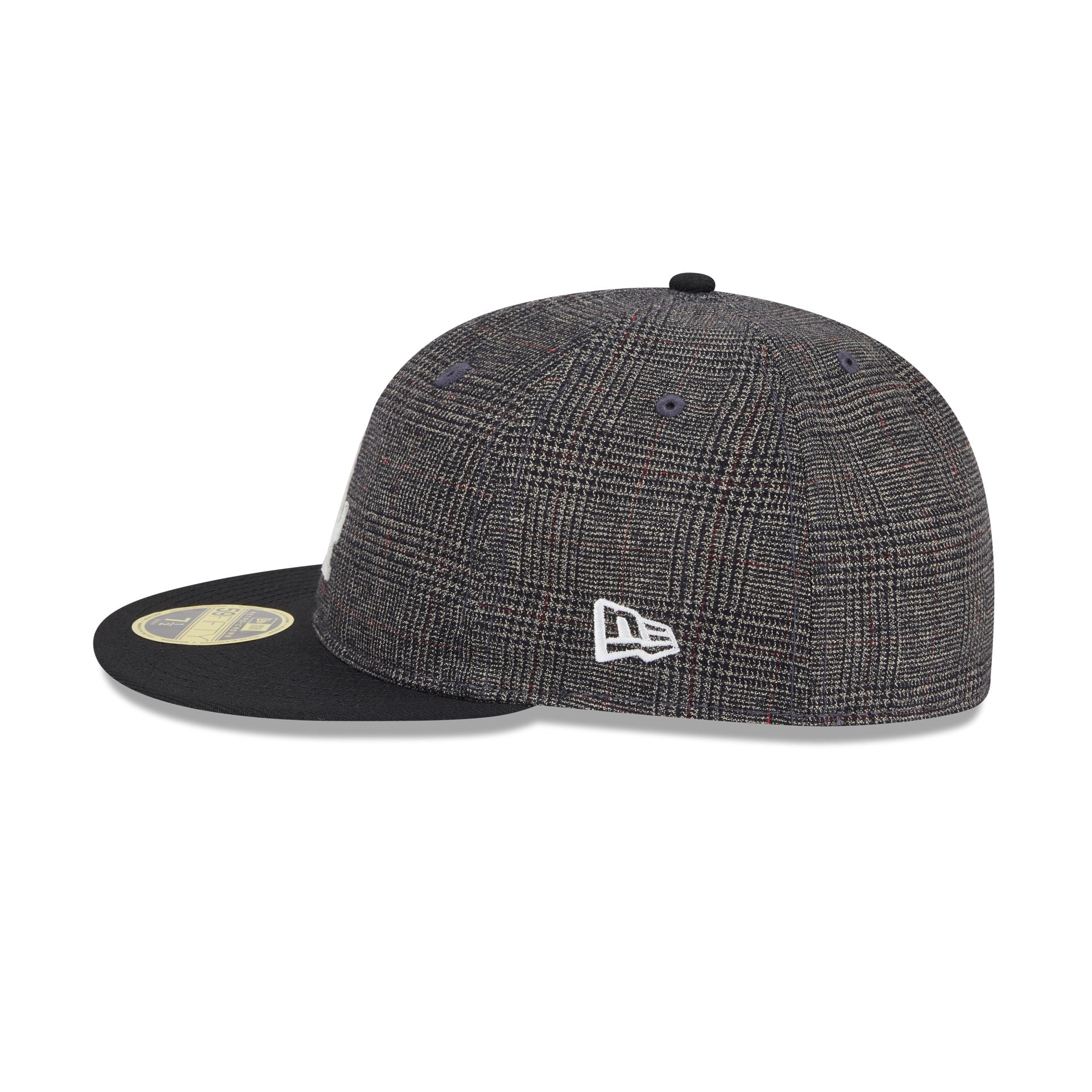 Los Angeles Dodgers Plaid Retro Crown 59FIFTY Fitted Hat
