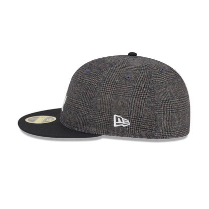Los Angeles Dodgers Plaid Retro Crown 59FIFTY Fitted Hat