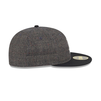 Los Angeles Dodgers Plaid Retro Crown 59FIFTY Fitted Hat