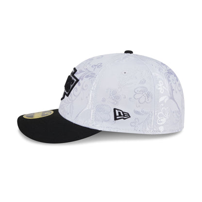 Los Angeles Kings Floral Shine Low Profile 59FIFTY Fitted Hat