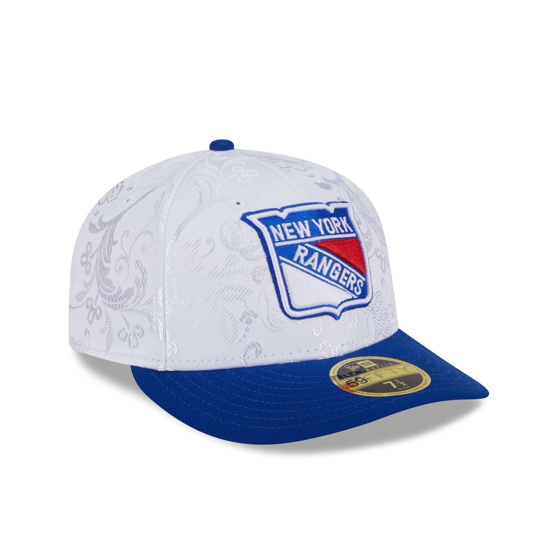 New York Rangers Floral Shine Low Profile 59FIFTY Fitted Hat