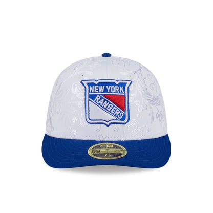 New York Rangers Floral Shine Low Profile 59FIFTY Fitted Hat