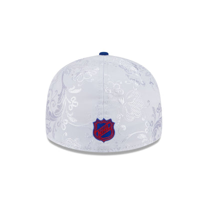 New York Rangers Floral Shine Low Profile 59FIFTY Fitted Hat