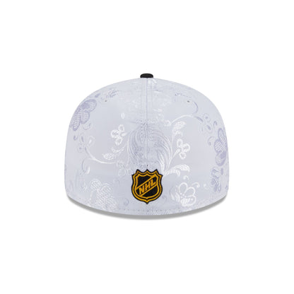 Boston Bruins Floral Shine Low Profile 59FIFTY Fitted Hat