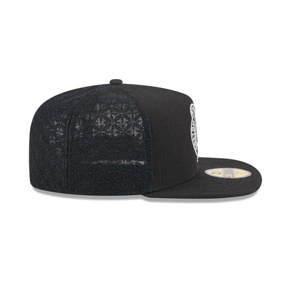 Boston Celtics Black Mesh 59FIFTY A-Frame Fitted Hat