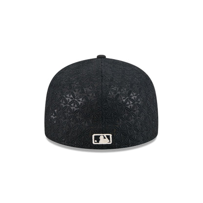Pittsburgh Pirates Black Mesh 59FIFTY A-Frame Fitted Hat