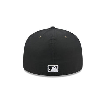 Detroit Tigers Black Poly Rope Split Panel 59FIFTY Fitted Hat