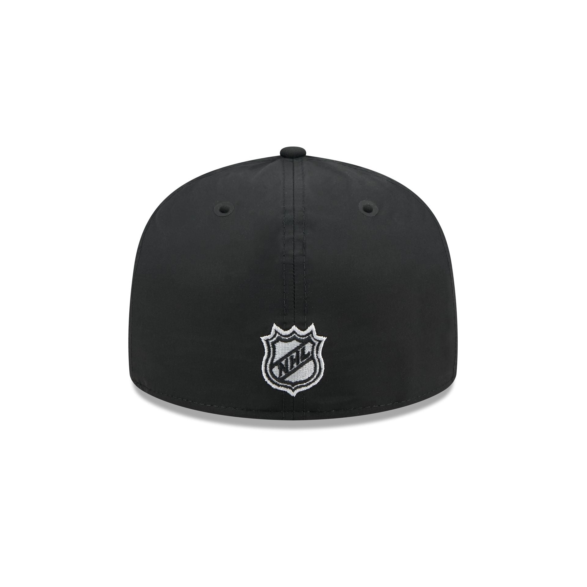 Chicago Blackhawks Black Poly Rope Split Panel 59FIFTY Fitted Hat