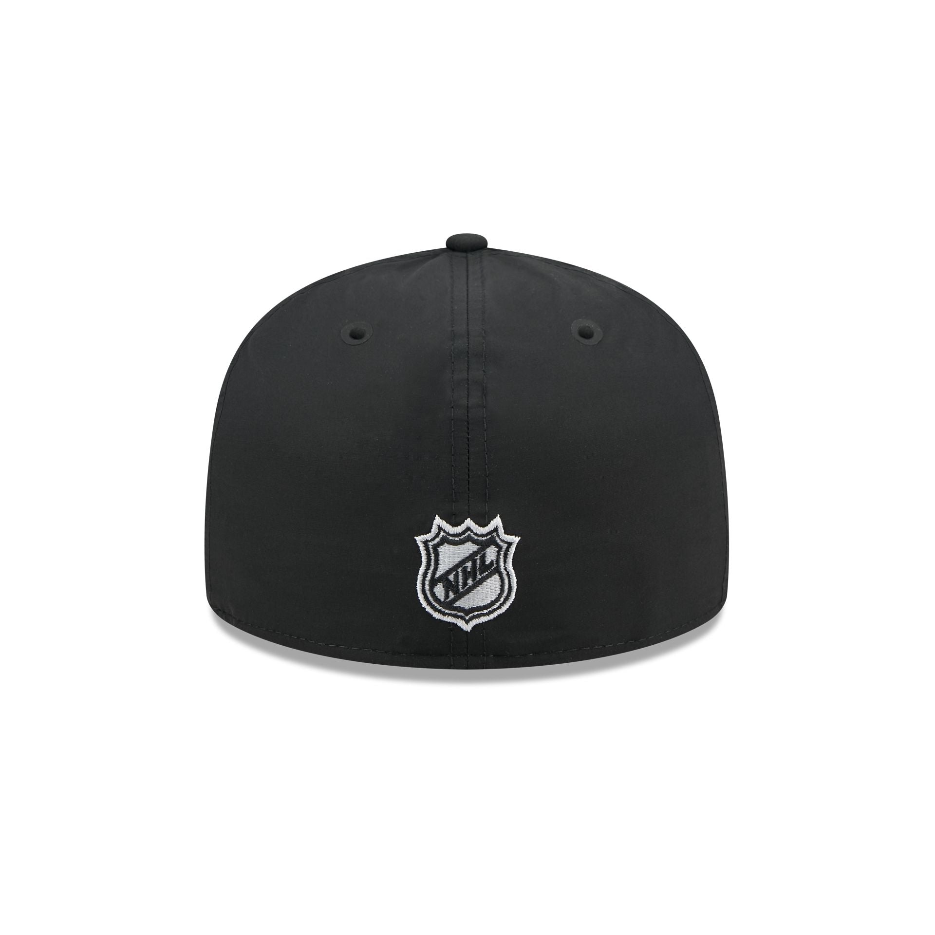 Los Angeles Kings Black Poly Rope Split Panel 59FIFTY Fitted Hat