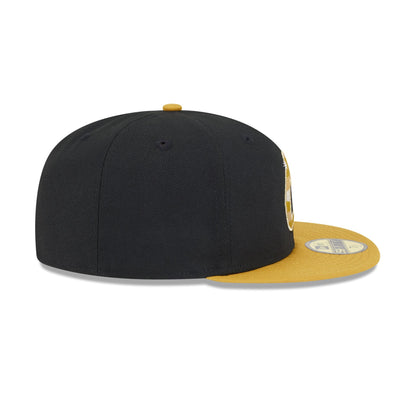 Baltimore Orioles Metallic Gold Logo 59FIFTY Fitted Hat