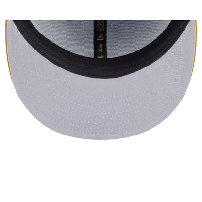 Baltimore Orioles Metallic Gold Logo 59FIFTY Fitted Hat