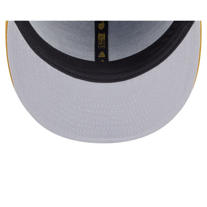 Los Angeles Angels Metallic Gold Logo 59FIFTY Fitted Hat