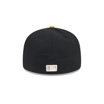 Cincinnati Reds Metallic Gold Logo 59FIFTY Fitted Hat