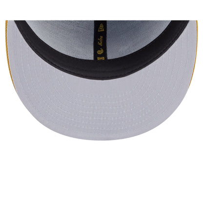 Houston Astros Metallic Gold Logo 59FIFTY Fitted Hat