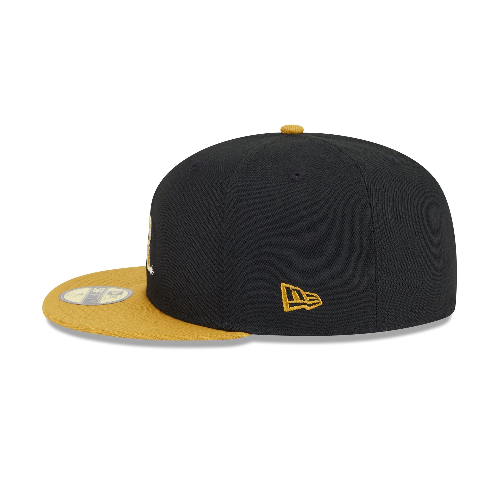 Colorado Rockies Metallic Gold Logo 59FIFTY Fitted Hat