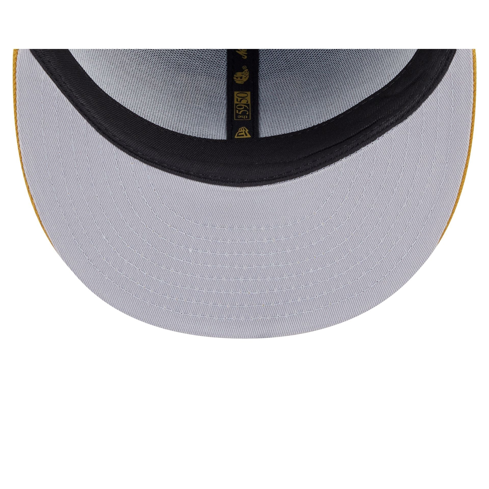 Texas Rangers Metallic Gold Logo 59FIFTY Fitted Hat