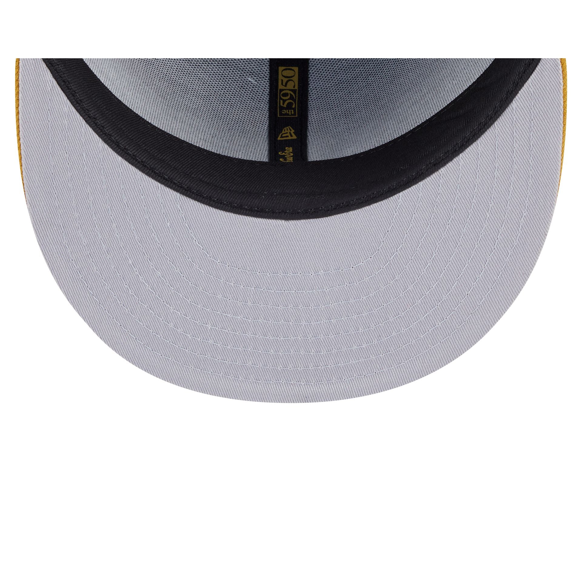 New York Mets Metallic Gold Logo 59FIFTY Fitted Hat