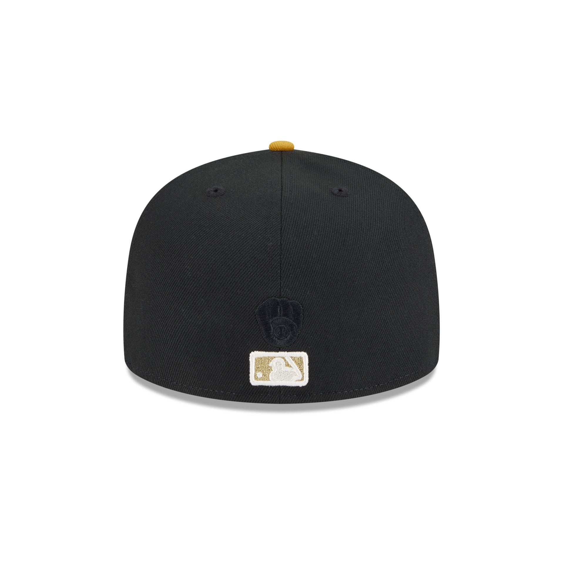 Milwaukee Brewers Metallic Gold Logo 59FIFTY Fitted Hat