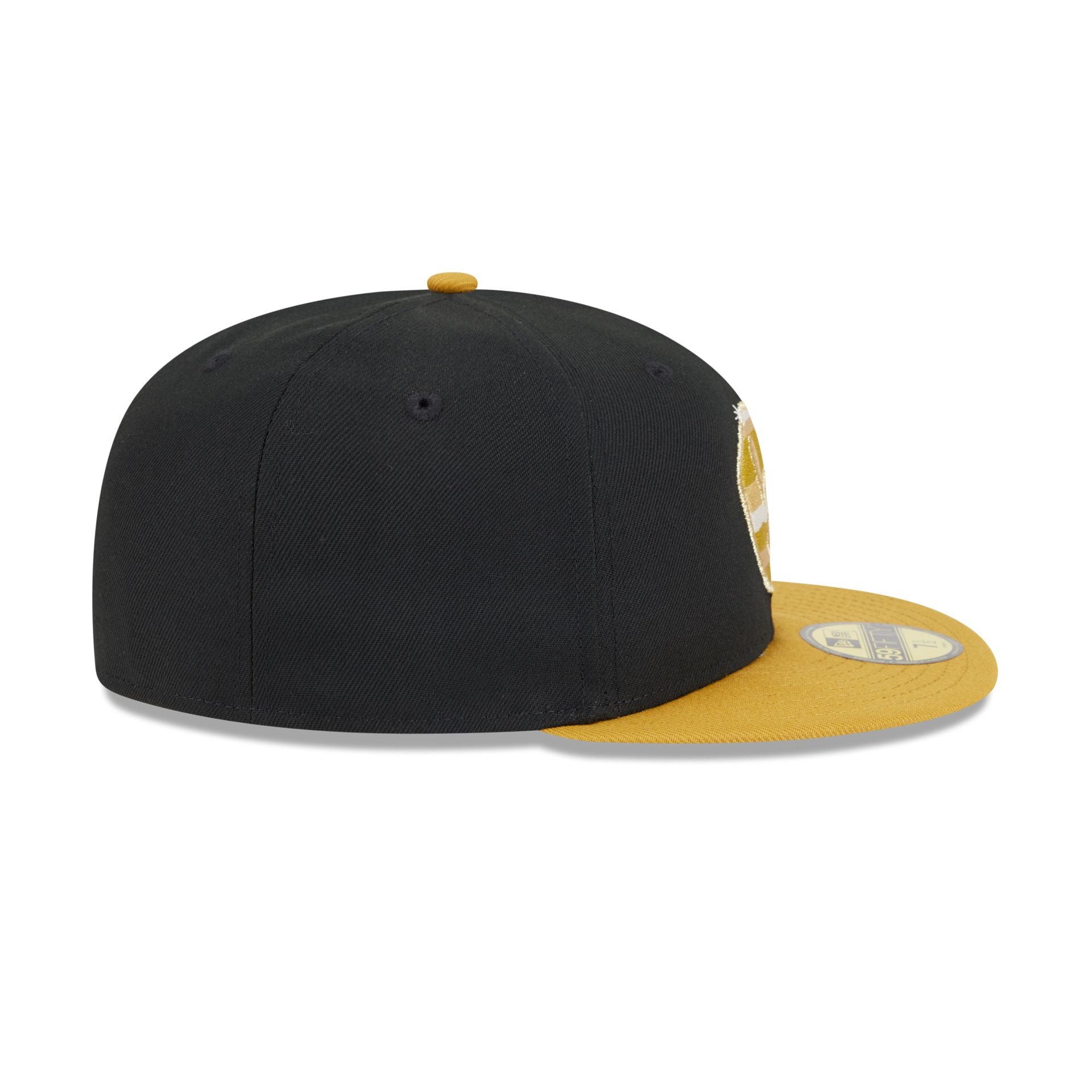 Milwaukee Brewers Metallic Gold Logo 59FIFTY Fitted Hat