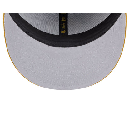 Milwaukee Brewers Metallic Gold Logo 59FIFTY Fitted Hat