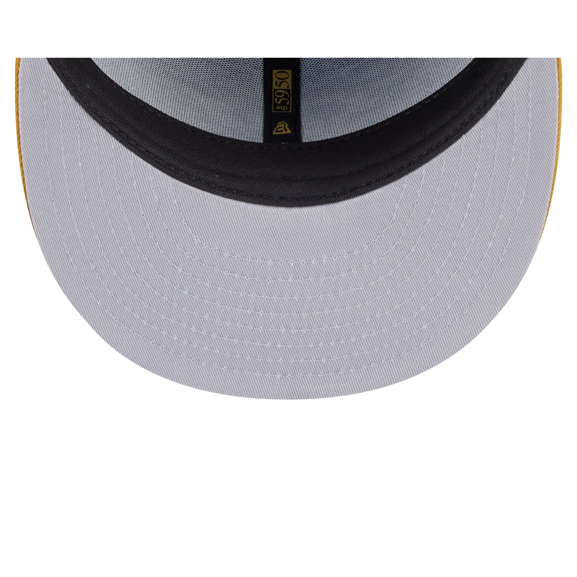 Miami Heat Metallic Gold Logo 59FIFTY Fitted Hat