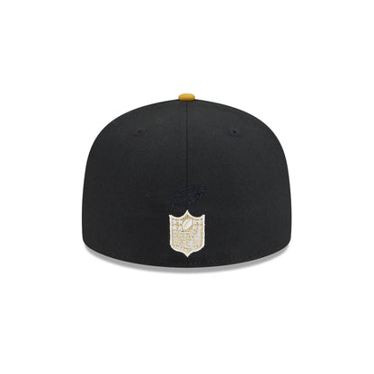 Philadelphia Eagles Metallic Gold Logo 59FIFTY Fitted Hat