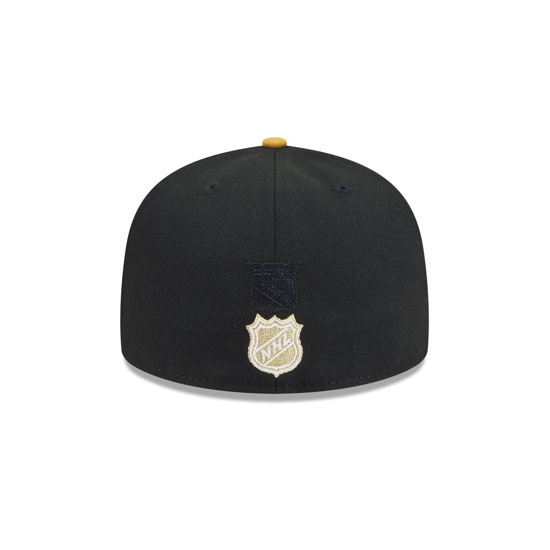 New York Rangers Metallic Gold Logo 59FIFTY Fitted Hat