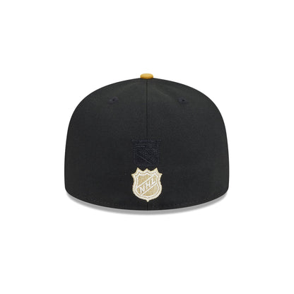 New York Rangers Metallic Gold Logo 59FIFTY Fitted Hat