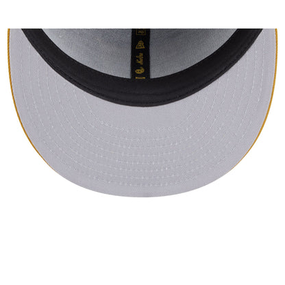 New York Rangers Metallic Gold Logo 59FIFTY Fitted Hat
