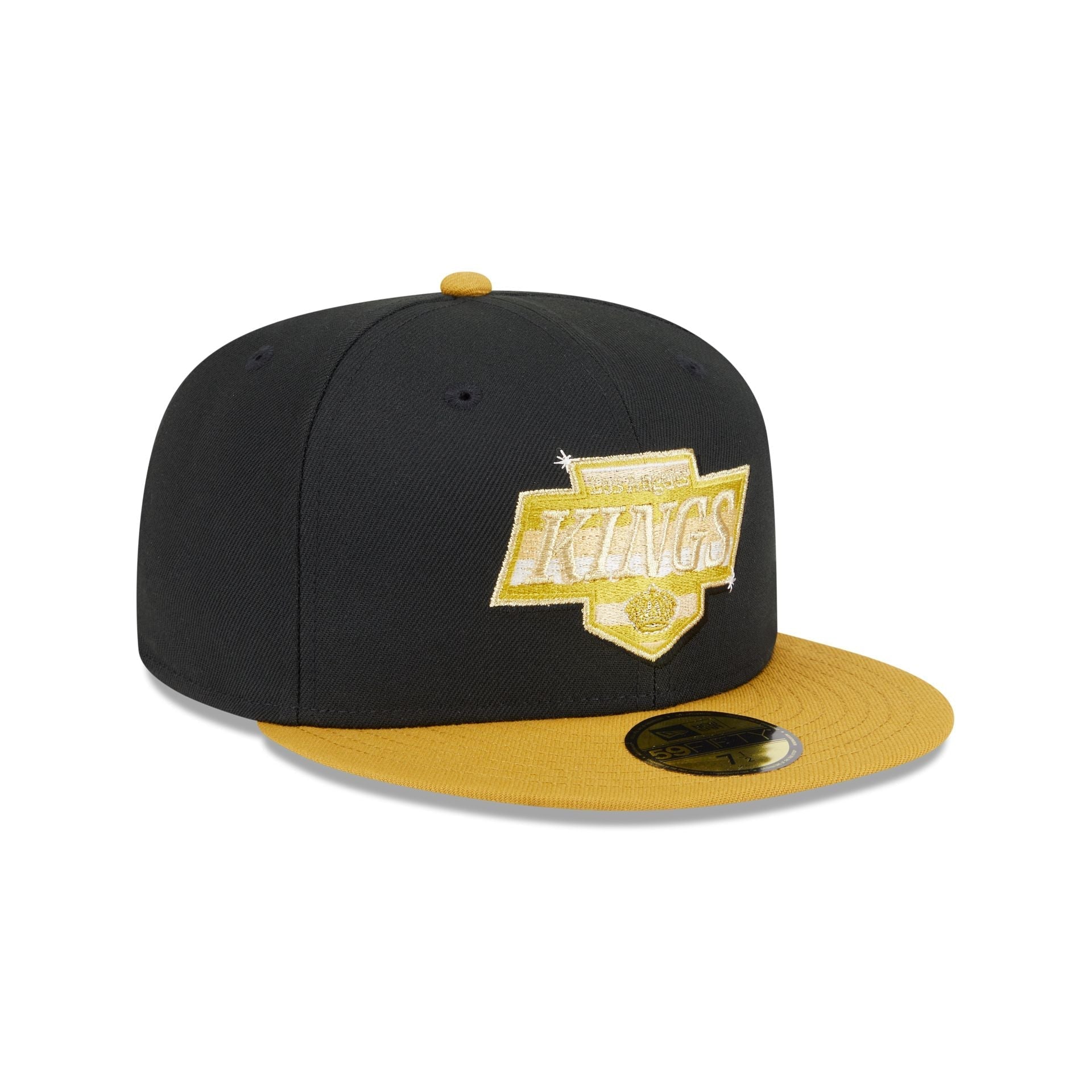 Los Angeles Kings Metallic Gold Logo 59FIFTY Fitted Hat