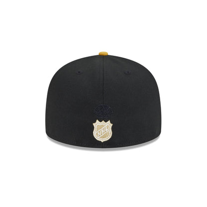 Boston Bruins Metallic Gold Logo 59FIFTY Fitted Hat