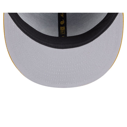Boston Bruins Metallic Gold Logo 59FIFTY Fitted Hat
