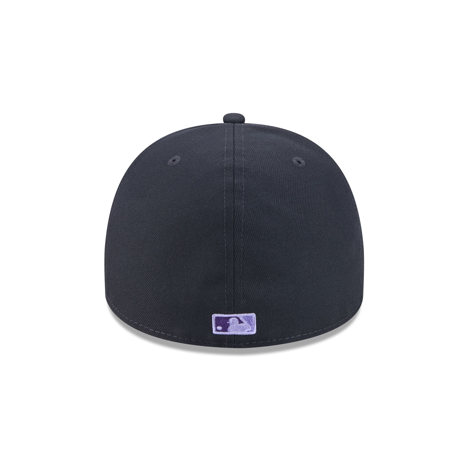 Chicago Cubs Navy Lavender 59FIFTY A-Frame Fitted Hat