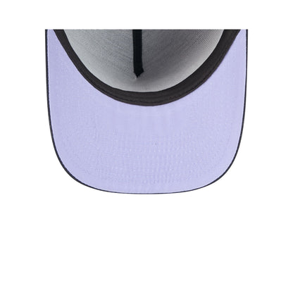 Chicago Cubs Navy Lavender 59FIFTY A-Frame Fitted Hat