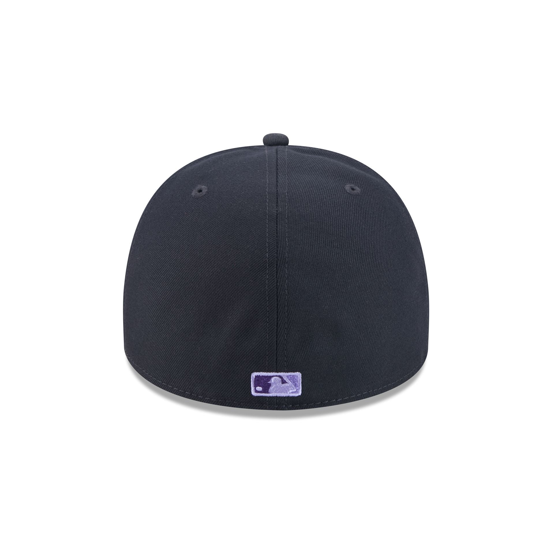 Colorado Rockies Navy Lavender 59FIFTY A-Frame Fitted Hat