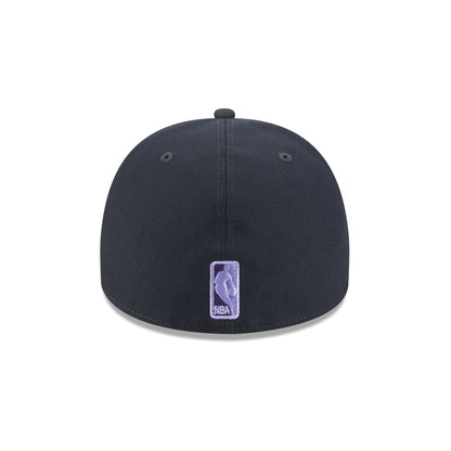 Boston Celtics Navy Lavender 59FIFTY A-Frame Fitted Hat