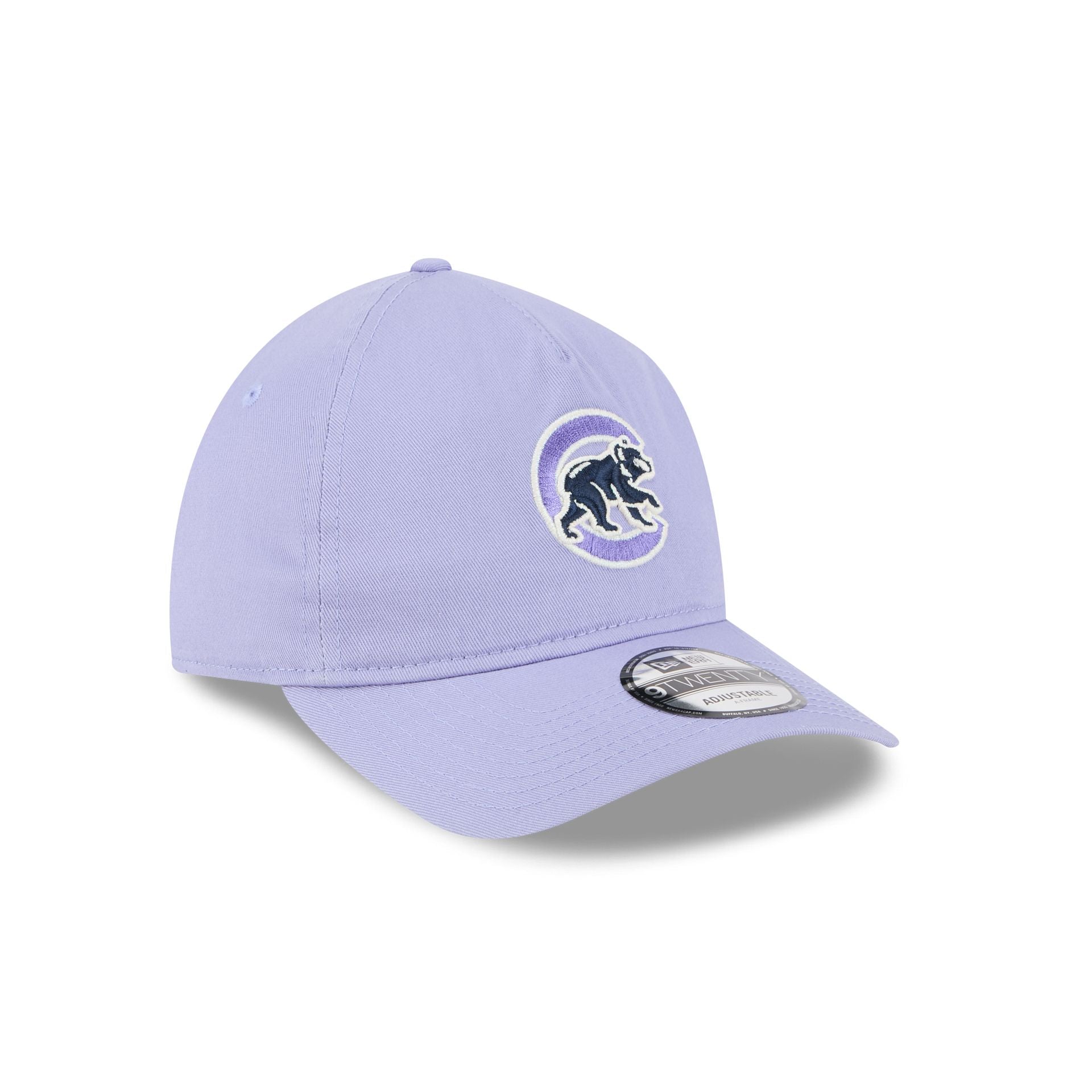 Chicago Cubs Lavender 9TWENTY A-Frame Adjustable Hat