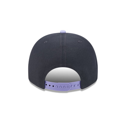 Chicago White Sox Navy Lavender 9FIFTY A-Frame Snapback Hat