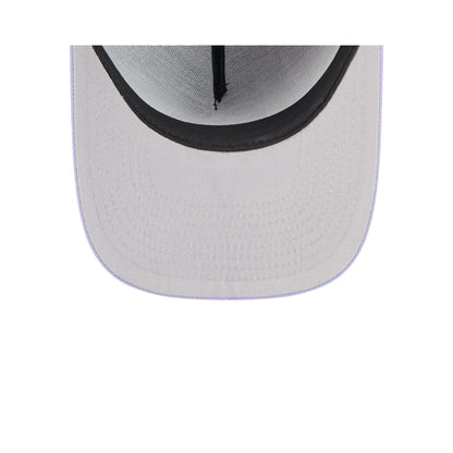 Milwaukee Brewers Navy Lavender 9FIFTY A-Frame Snapback Hat