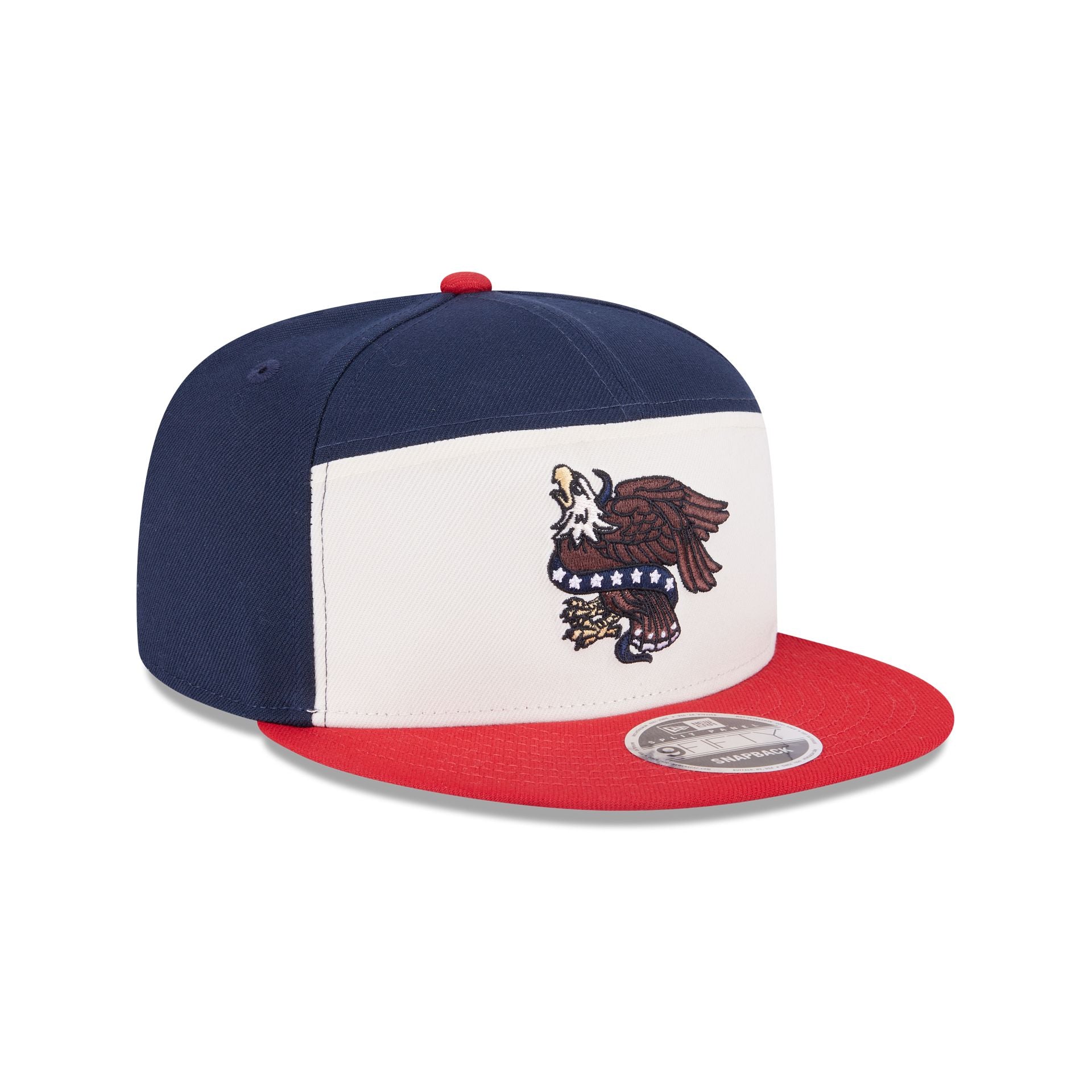 New Era Cap Americana Split Panel 9FIFTY Snapback Hat