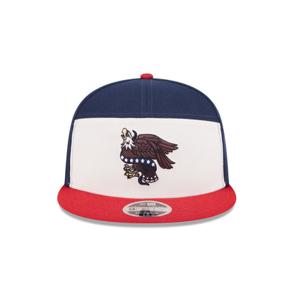 New Era Cap Americana Split Panel 9FIFTY Snapback Hat