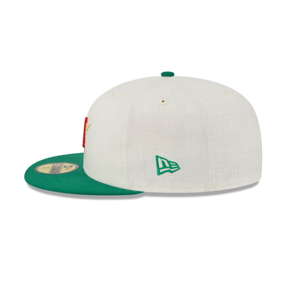 Houston Astros Beaded Linen 59FIFTY Fitted Hat