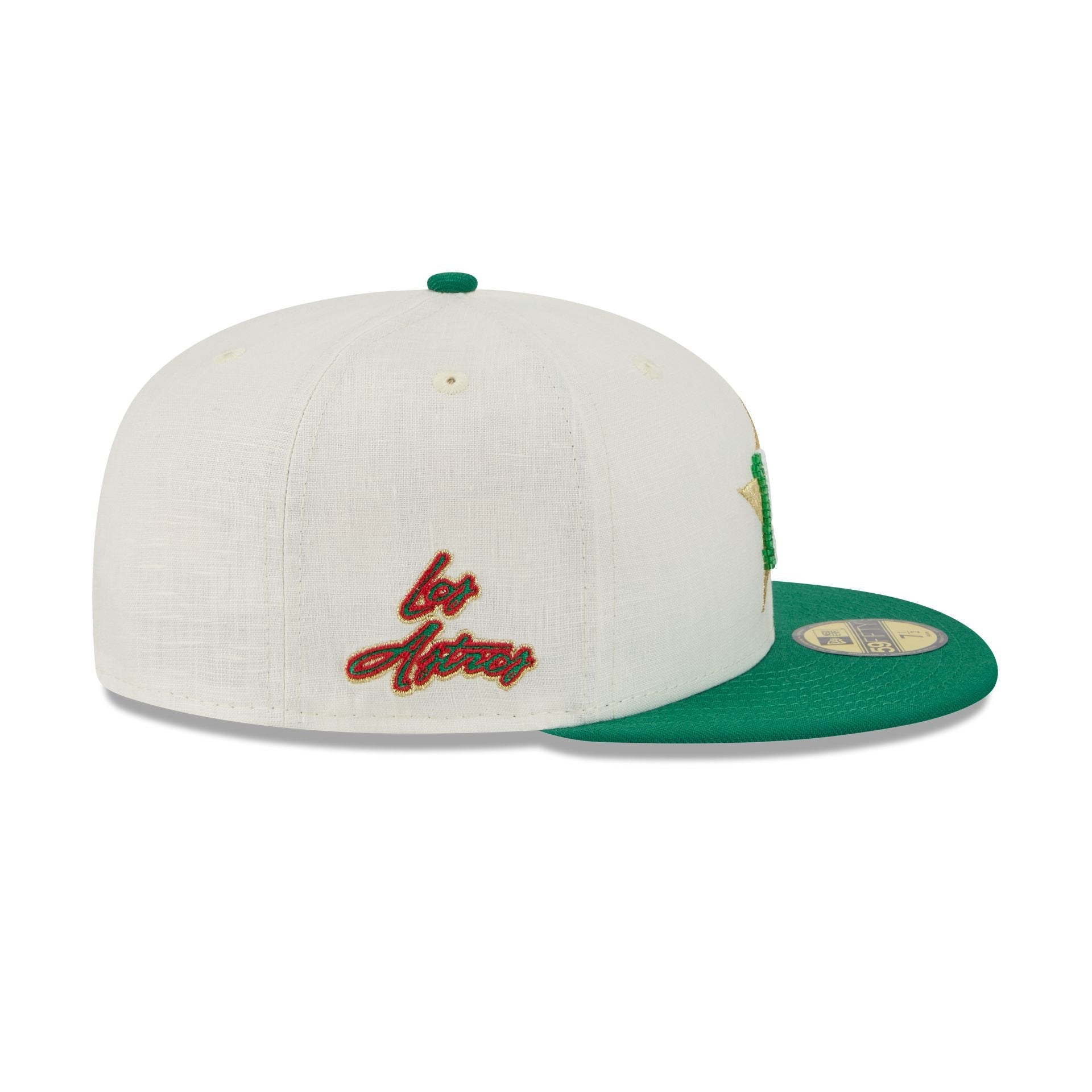 Houston Astros Beaded Linen 59FIFTY Fitted Hat