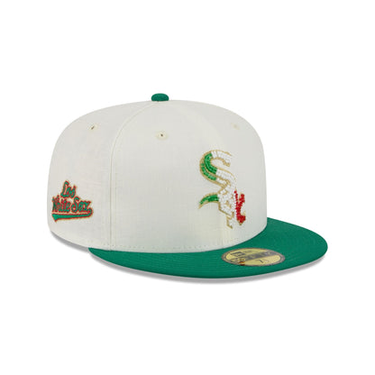 Chicago White Sox Beaded Linen 59FIFTY Fitted Hat