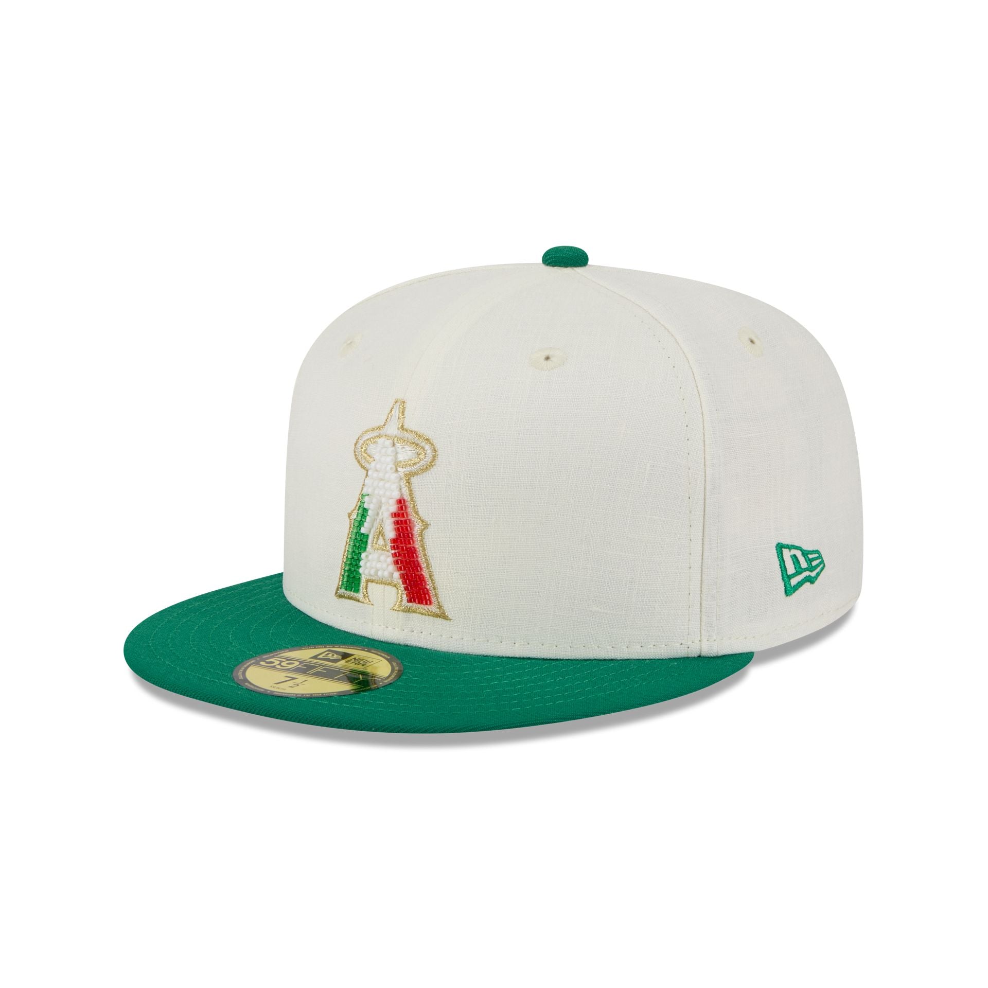 Los Angeles Angels Beaded Linen 59FIFTY Fitted Hat